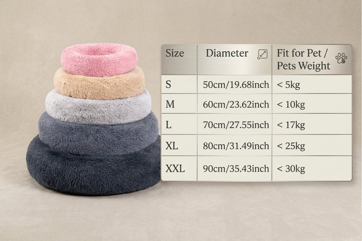 PawZet Calming Anti-Anxiety Pet Bed