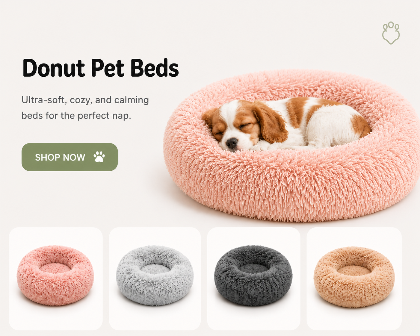 Donut Pet Beds